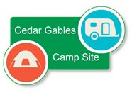 campsite » Cedar Gables Campsite » Great Britain » seaside » lake » forest » dogs allowed » family-friendly » biker-friendly » winter campsite » touring pitches